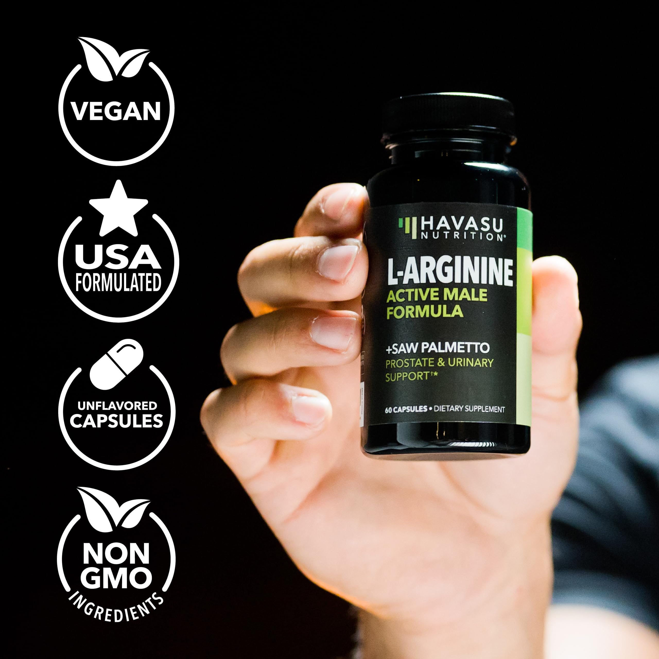 HAVASU NUTRITION nutrition facts label for serving details