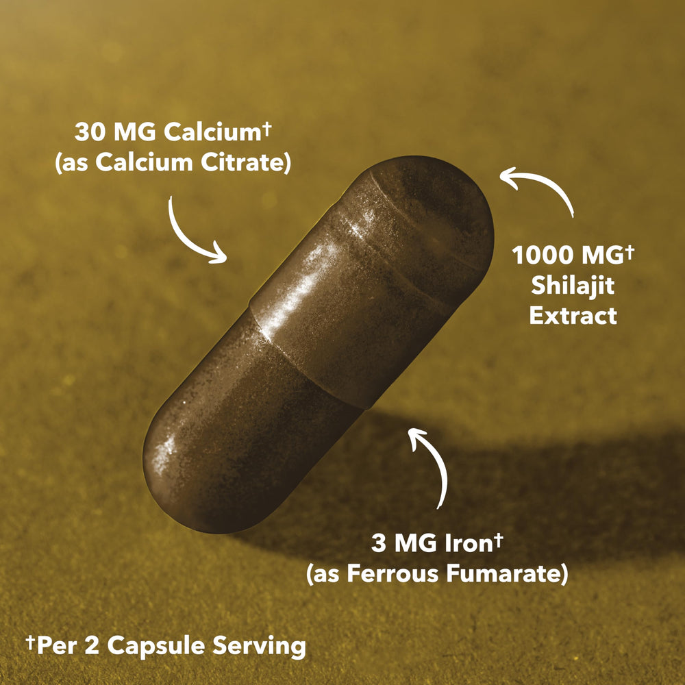 HAVASU NUTRITION Shilajit capsules cGMP facility — manufactured in a trusted plant.