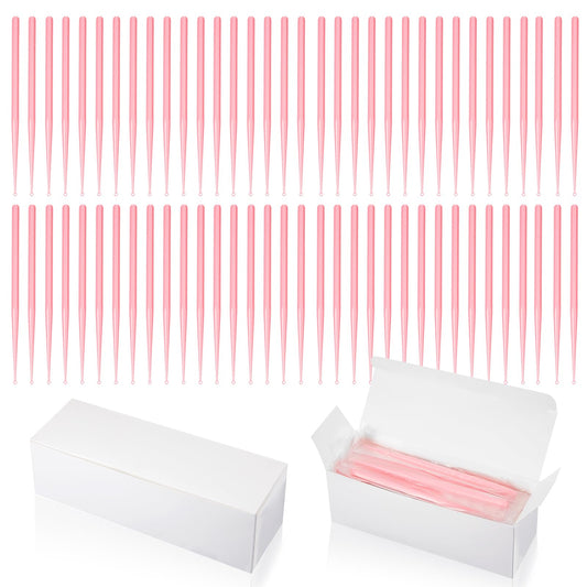 Havawish disposable ear curette in pink, individually wrapped for safe home use.