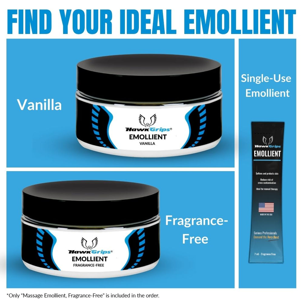 HawkGrips 24-pack emollient set for clinics and practice sessions.