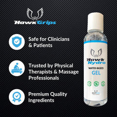 HawkGrips HawkHydro supports cupping efficacy with a clean, compact gel option.