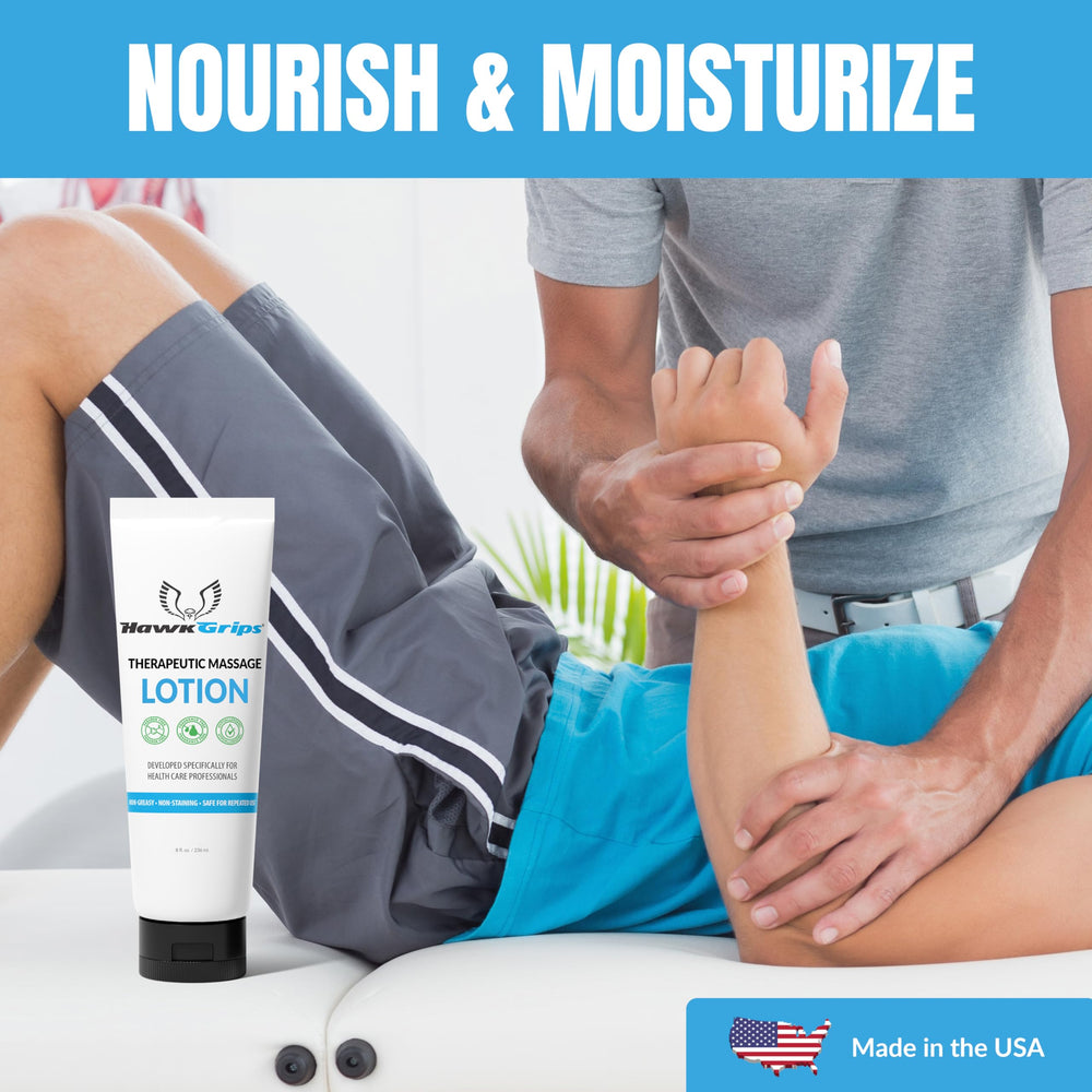 HawkGrips unscented lotion nourishes skin without fragrance