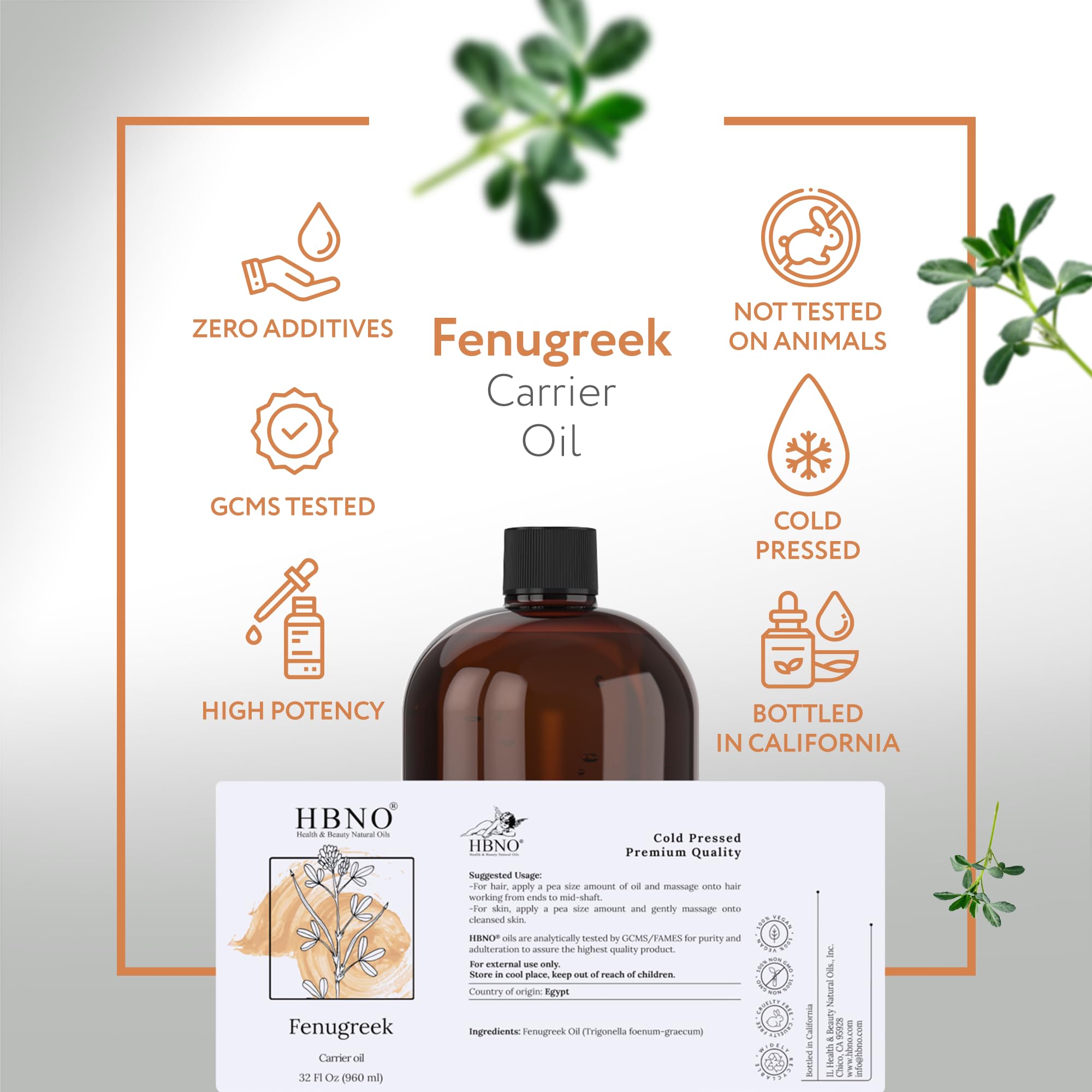 HBNO Fenugreek Oil in candle making for gentle herbal scent.