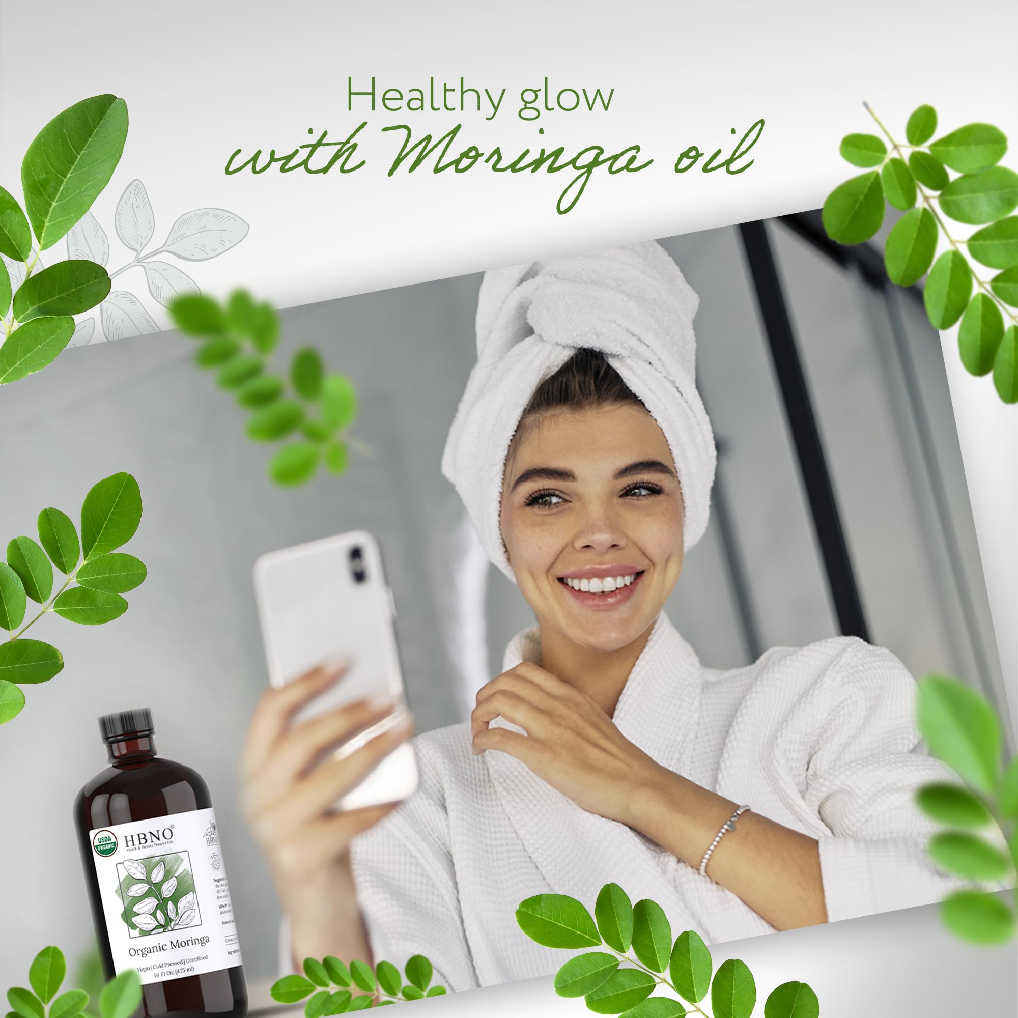 HBNO Moringa Oil supports DIY soaps, lotions, and candles