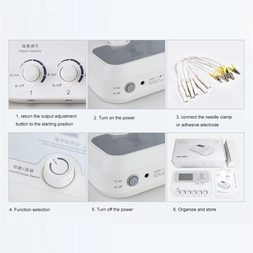 Hcircome SDZ-III massager six channel output for versatile sessions