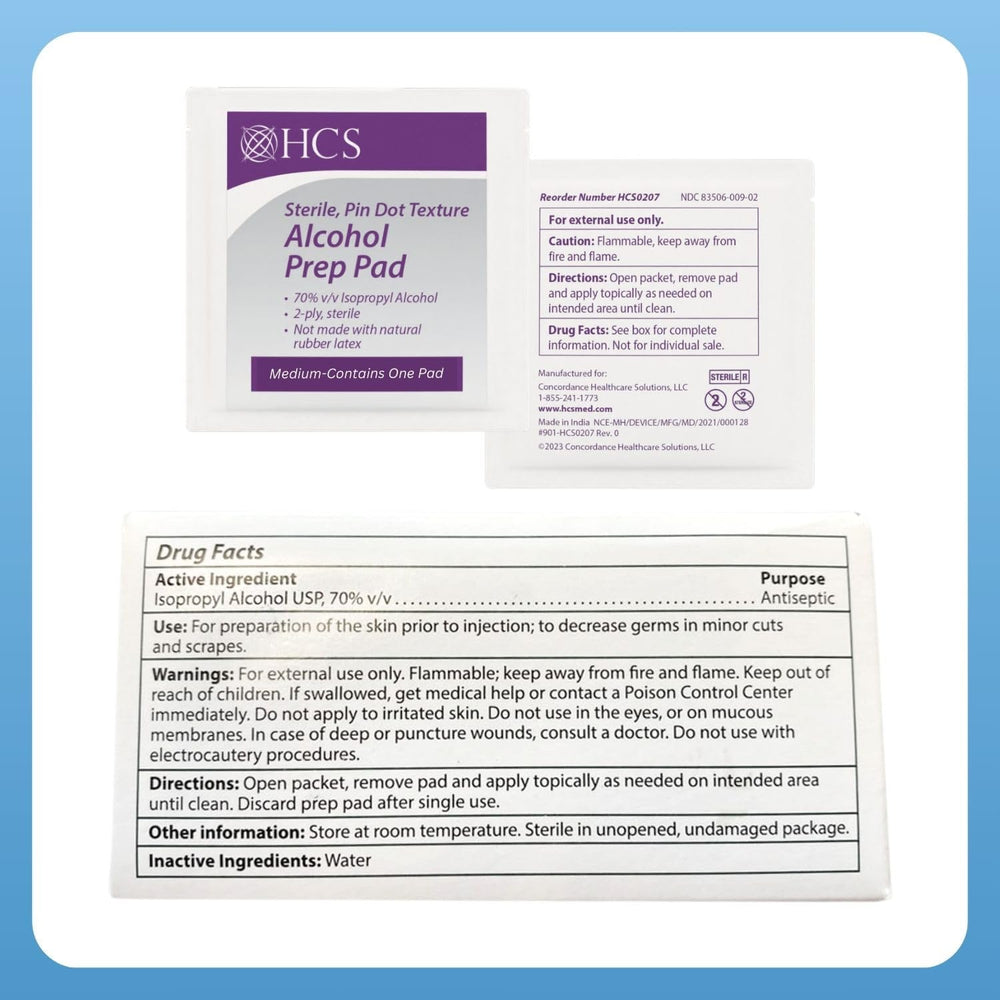 HCS bulk case storage for prep supplies