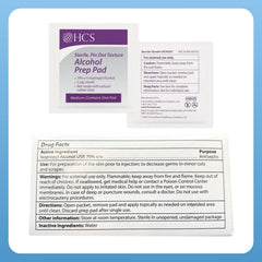HCS bulk case storage for prep supplies