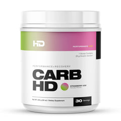 HD MUSCLE CarbHD strawberry kiwi bottle supports hydration and steady energy during workouts.