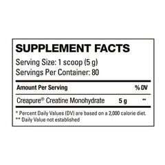 HD Muscle CreaHD Creapure scoop ready for easy pre-workout dosing