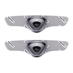 HeadaTerm-2 migraine relief cap shown on the forehead for drug-free relief