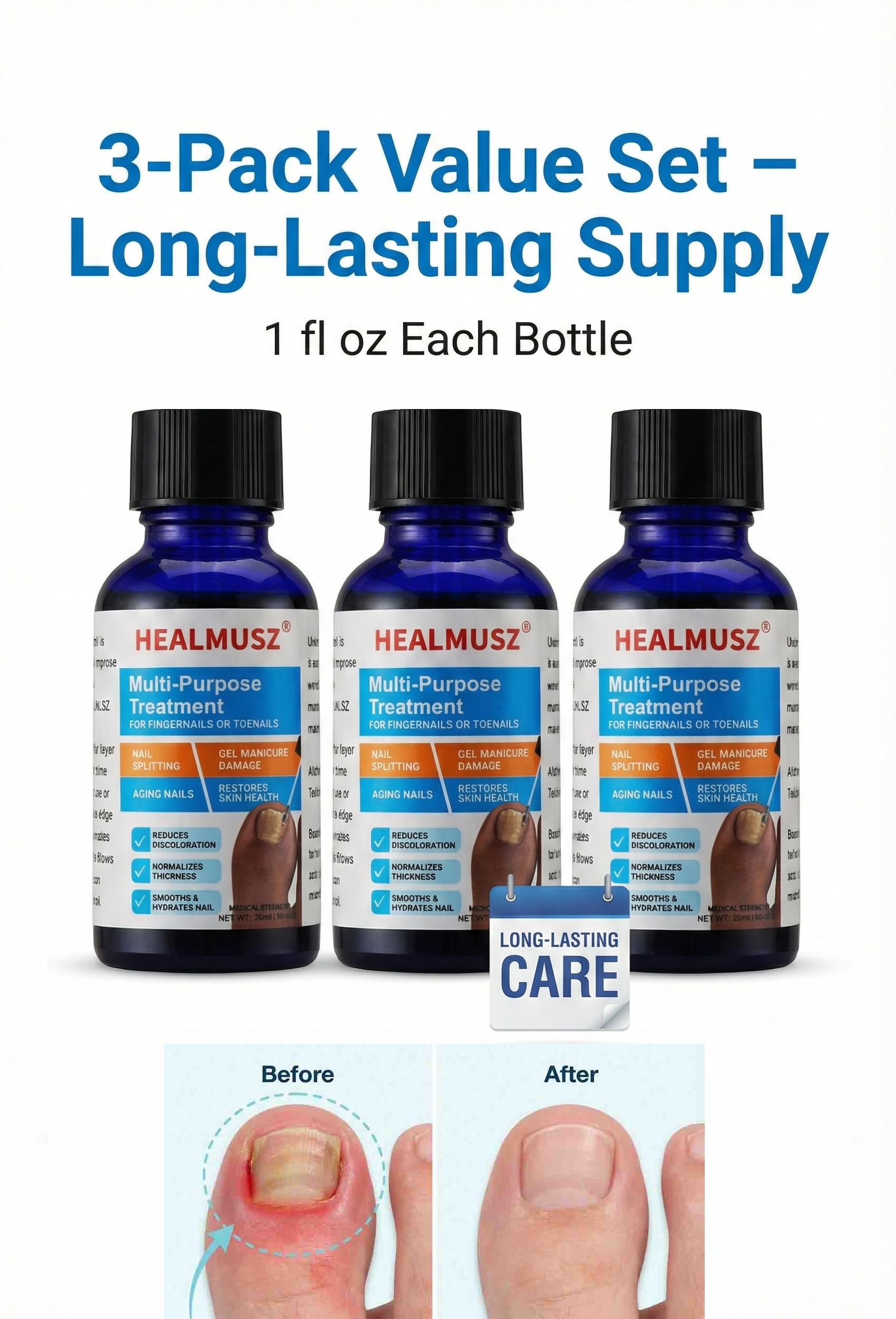 HEALMUSZ herbal-enhanced formula with Euphorbia Hirta and Pseudolarix extracts