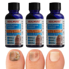 HEALMUSZ toenail fungus treatment bottle with brush for easy daily use