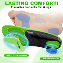 Healrecux deep-heel-cup orthotic for secure heel support during walking