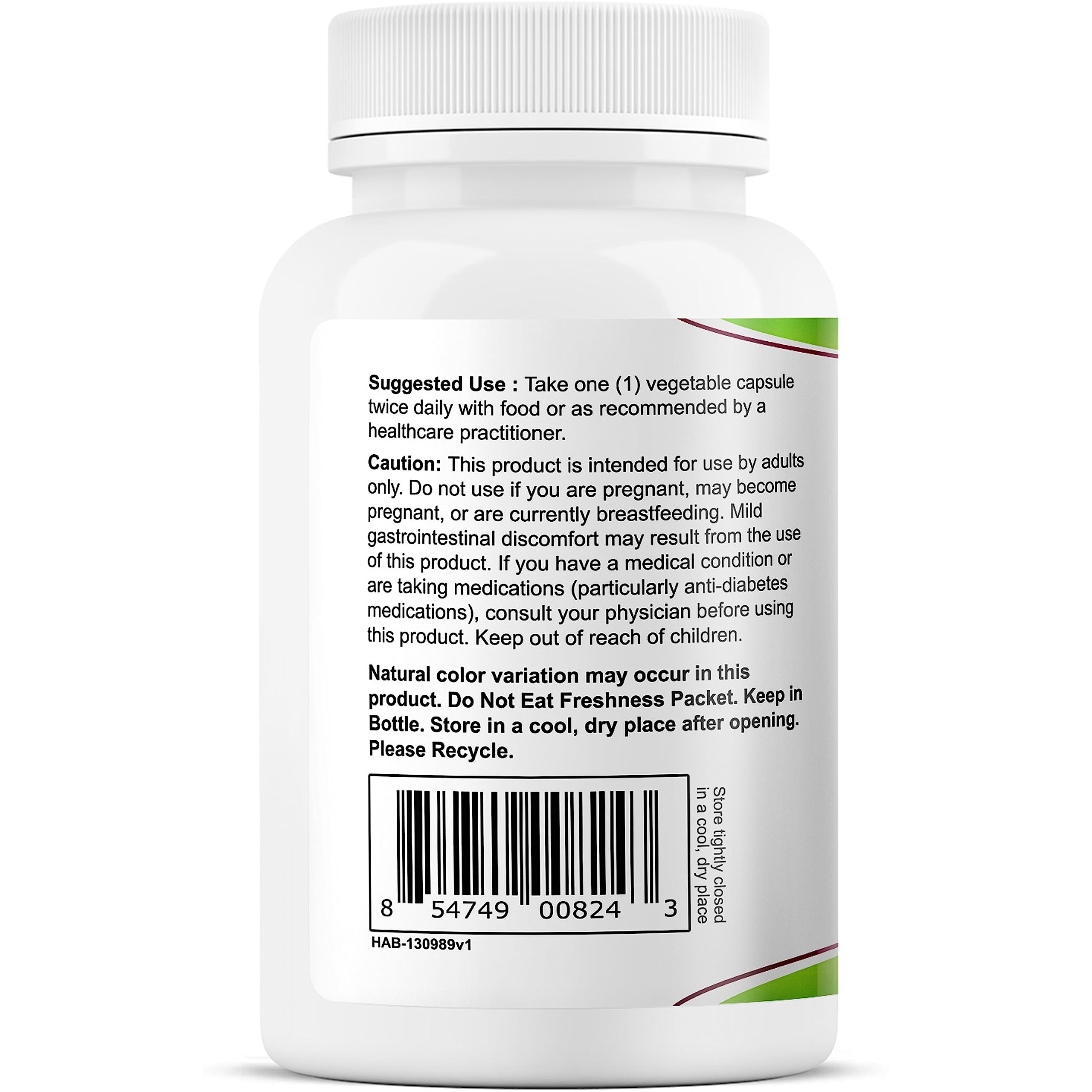 Health As It Ought To Be Berberine bottle label, highlighting 450 mg strength and quality