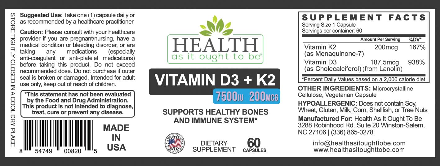 HAIOTB D3+K2 capsules on countertop for simple daily routine and potential immune support.