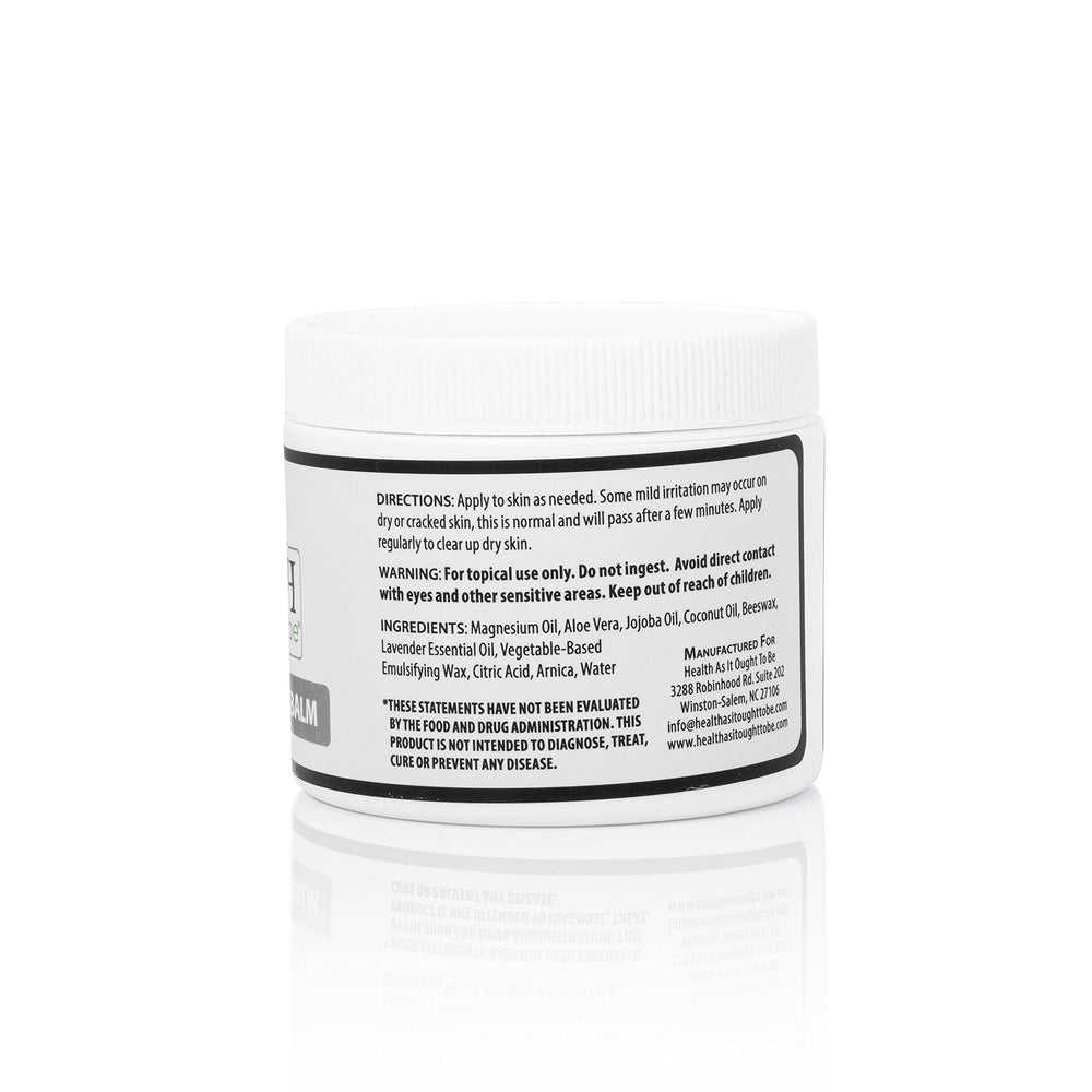 Health As It Ought To Be balm application on shoulder shows quick comfort