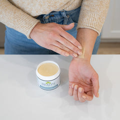 Health As It Ought To Be balm texture absorbed quickly for easy use