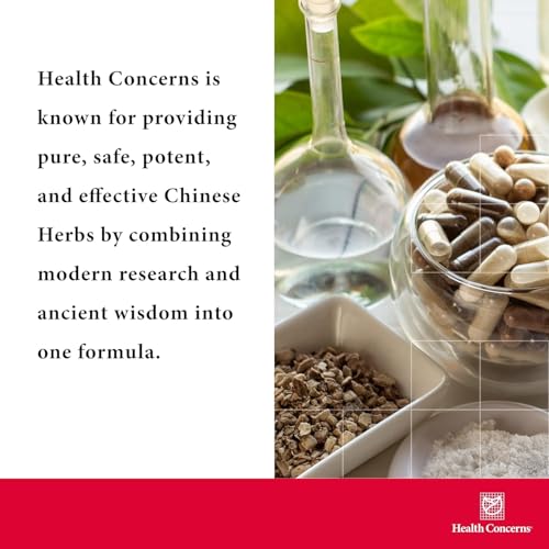 Health Concerns Channel Flow herbal blend uses traditional Chinese herbs for holistic comfort.