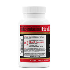 Health Concerns Chiroin ingredients label detail showcasing D-Chiro-Inositol from carob.
