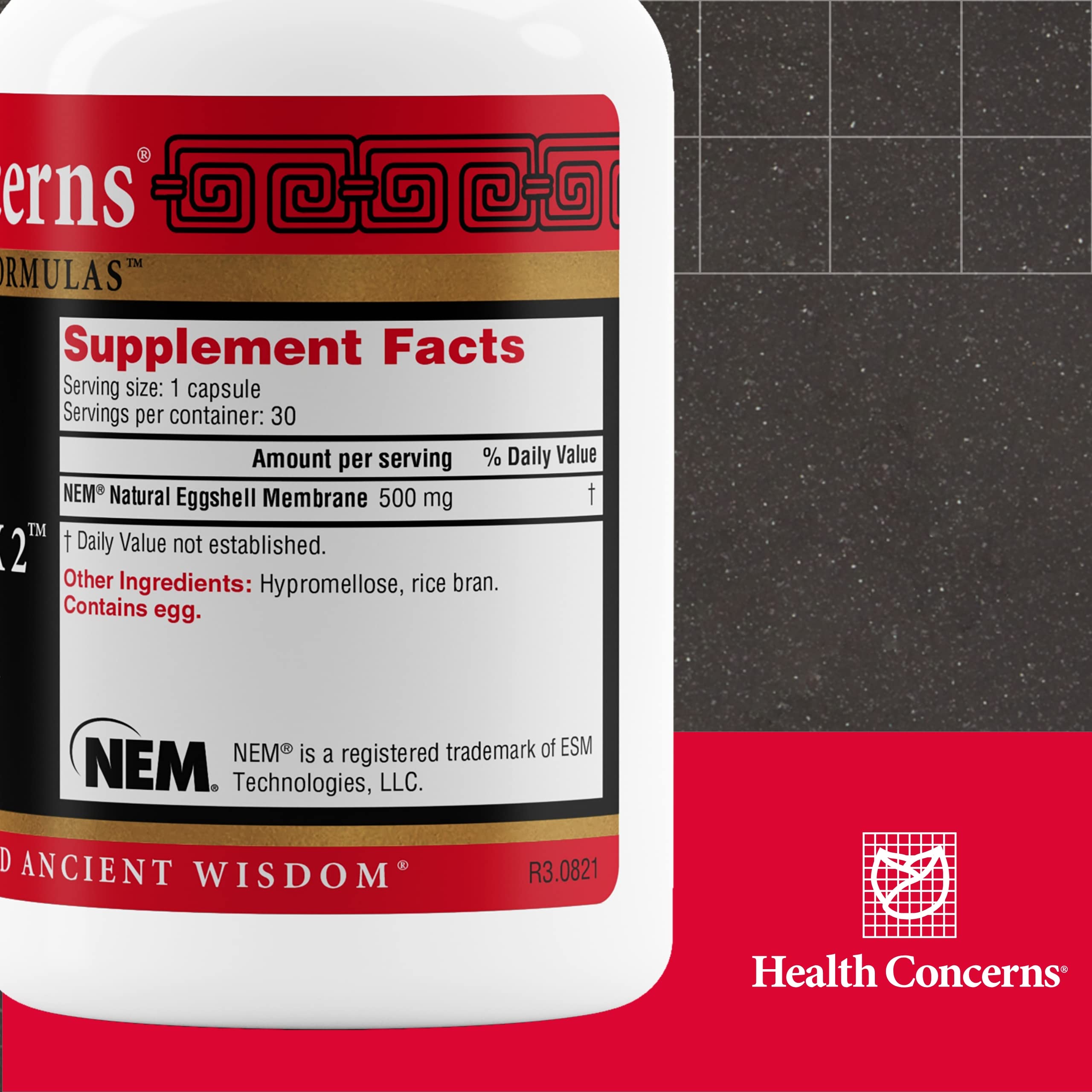 Health Concerns Collagenex2 capsule highlights easy daily use