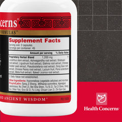 Health Concerns Fertile Garden capsules close-up, convenient daily reproductive health support.