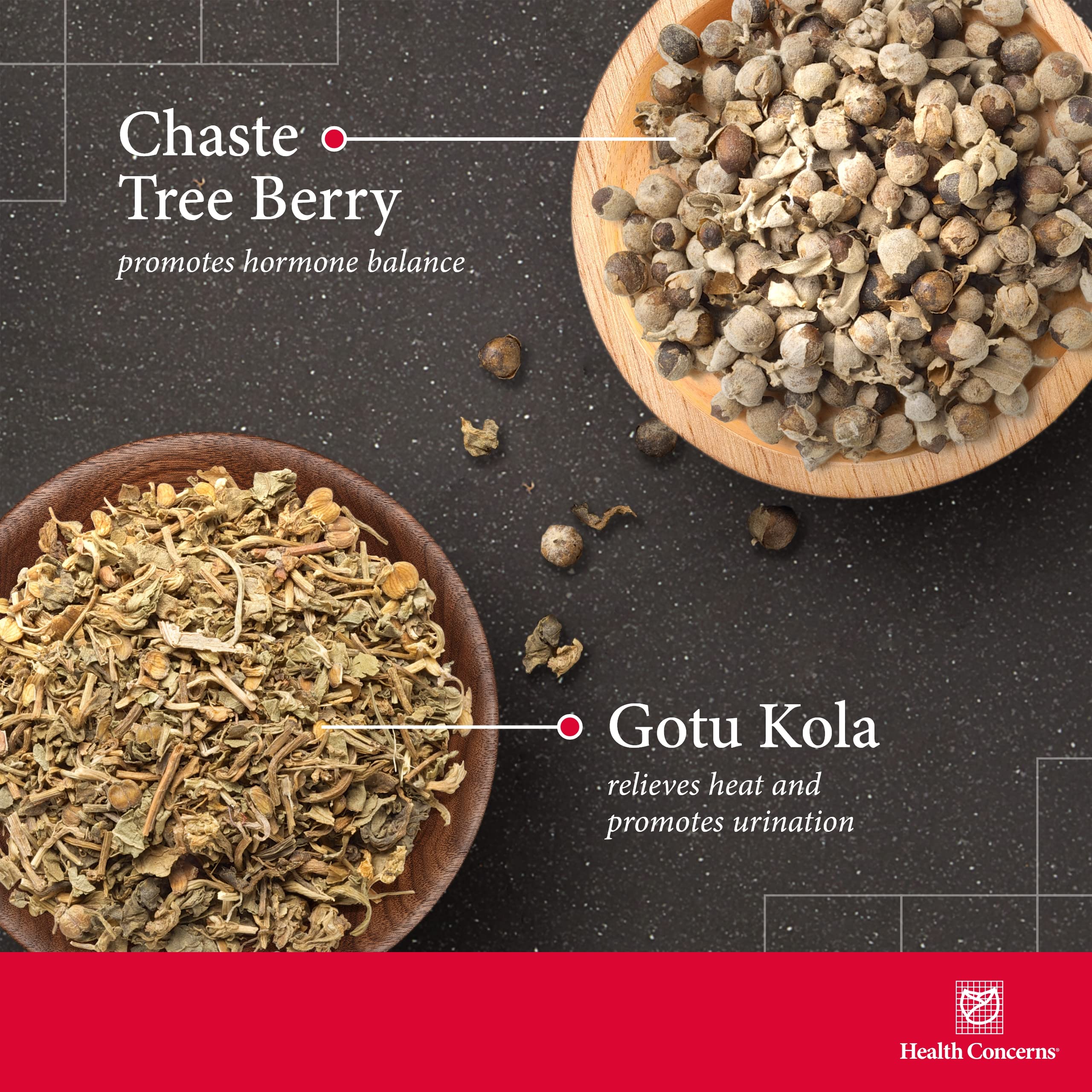 Health Concerns Heavenly Water herbal blend featuring traditional botanicals