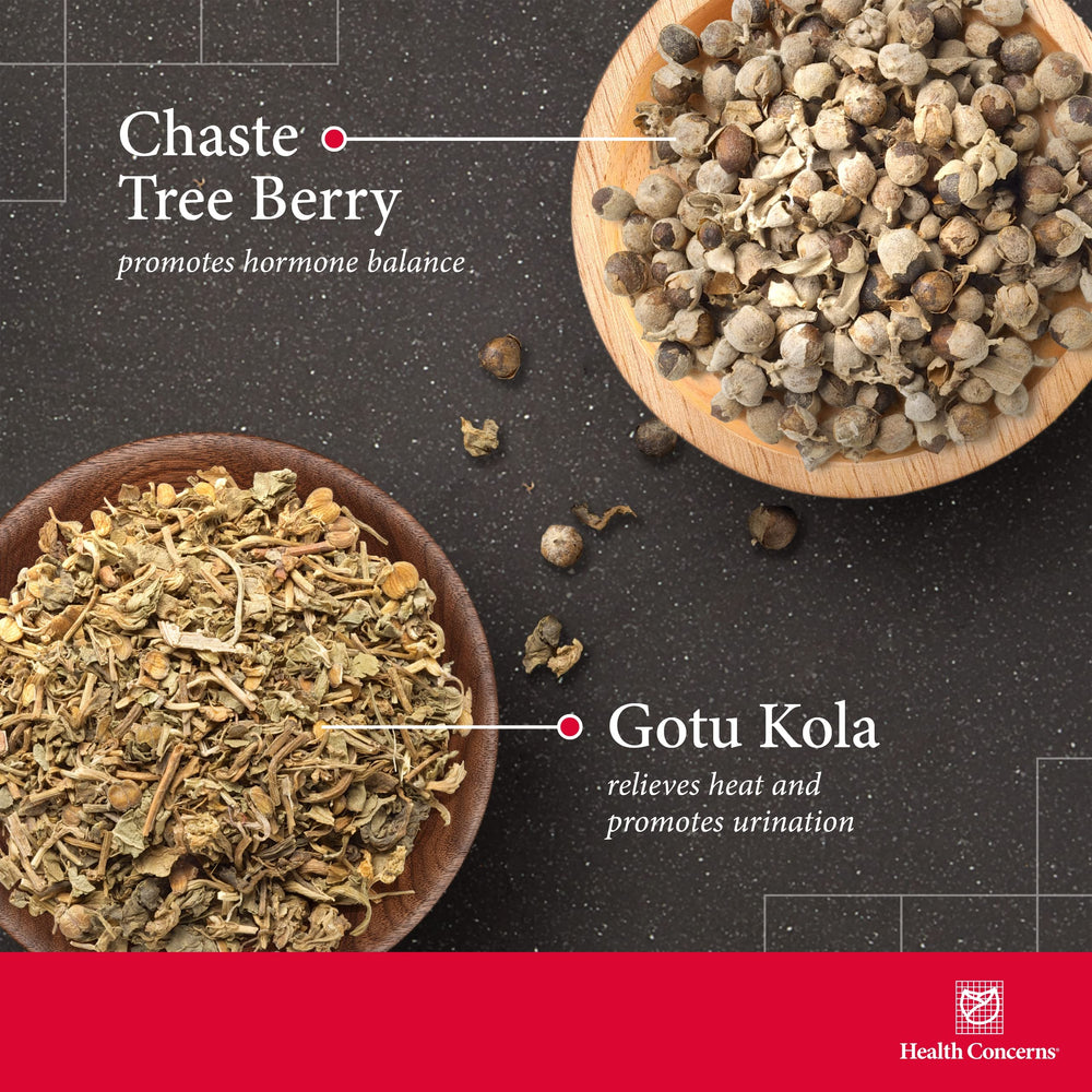 Health Concerns Heavenly Water herbal blend featuring traditional botanicals