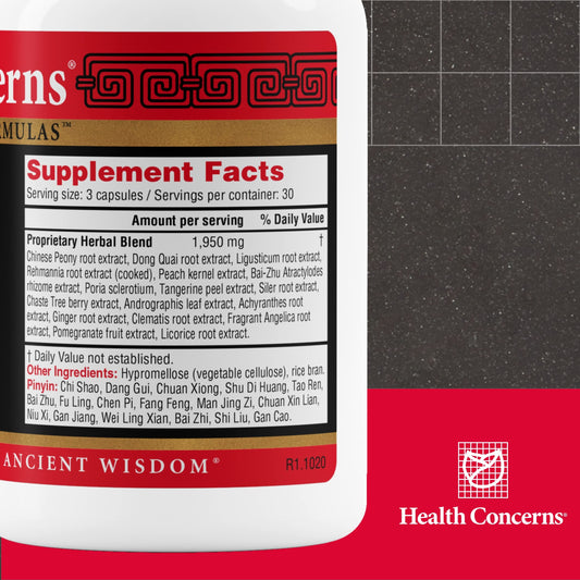 Health Concerns Mobility 2 bottle pour shows easy-to-take capsules in a daily regimen.