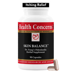 Health Concerns Skin Balance bottle displaying daily skin support for calm, hydrated skin