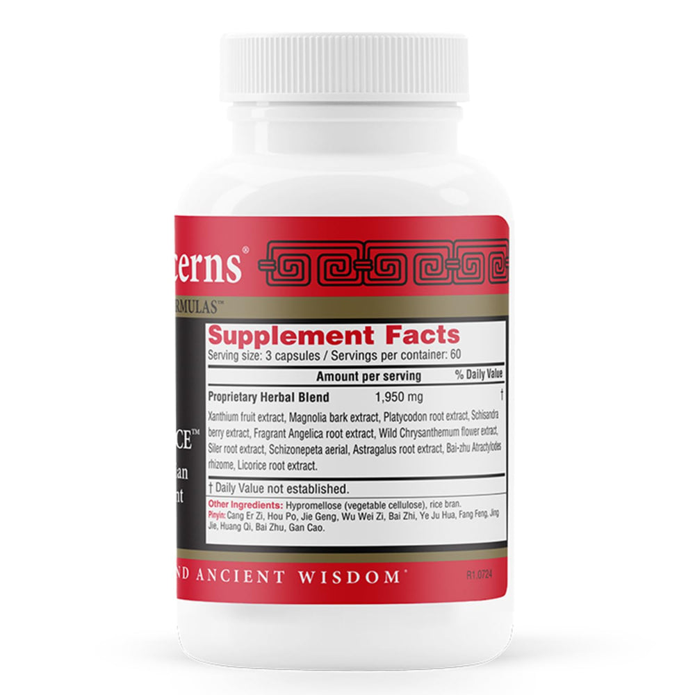 Health Concerns Xanthium Relieve Surface capsules for daily nasal comfort.