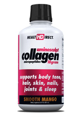 HEALTH DIRECT AminoSculpt bottle front, sugar free liquid collagen for daily skin and joint support.