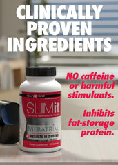 Health Direct SLIMit label detail emphasizing stimulant-free design for safe use.