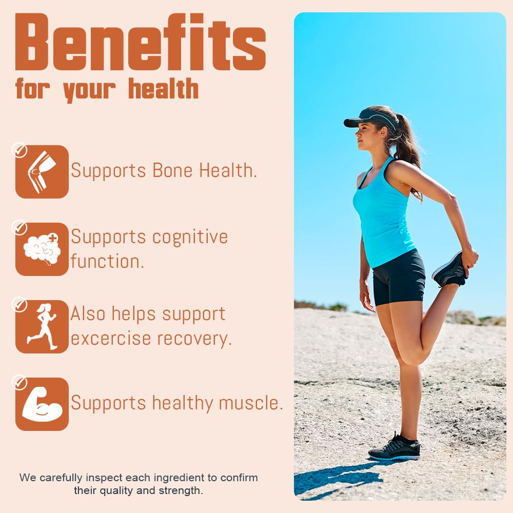 Health Dose Triple Magnesium capsules close-up showing the four forms for cognitive function.