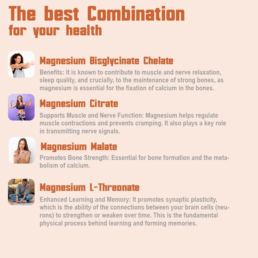 Health Dose Triple Magnesium serving-size image indicating 1000 mg per serving.