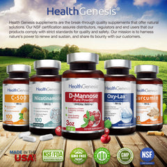 Health Genesis B-3 use scene suggests consistent routine for skin care.