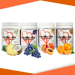 Health Guardian Cardio for Life ingredients list shows vegan and gluten-free formulation.