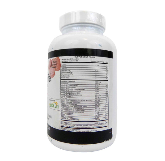 Health Guardian CardioForLife bottle-berry highlights convenient daily supplement routine.