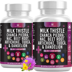 Health Heals Liver Complex bottle front shows comprehensive daily wellness formula.