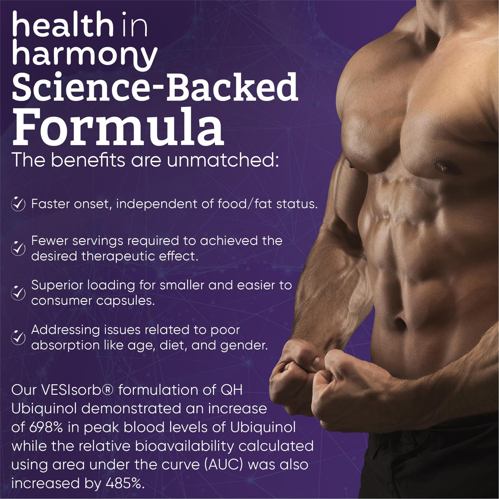 Health in Harmony two-month supply pack emphasizes sustained daily support.