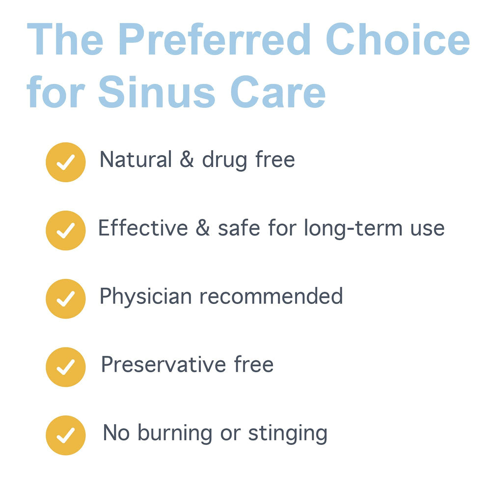 Health Solutions SinuAir nasal irrigation setup with bottle
