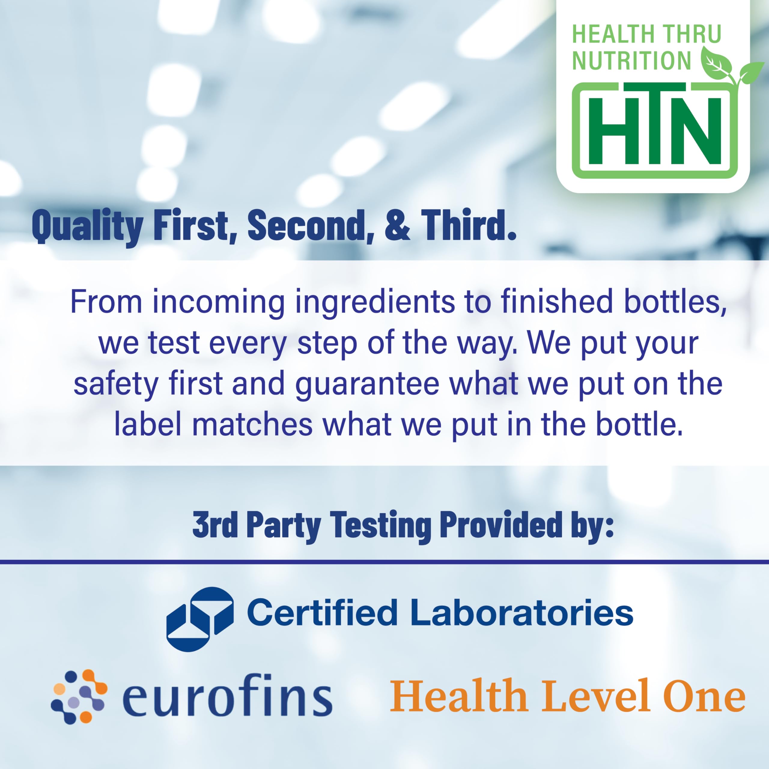 Health Thru Nutrition 180-pack bottle illustrating long-term daily wellness support.