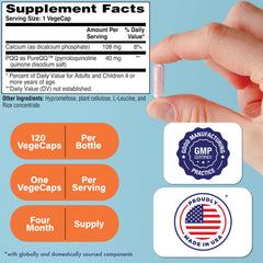 PureQQ capsule close-up highlighting vegan capsules and potency