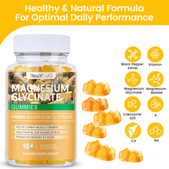 Health4All gummies label close-up showing 1000mg per serving