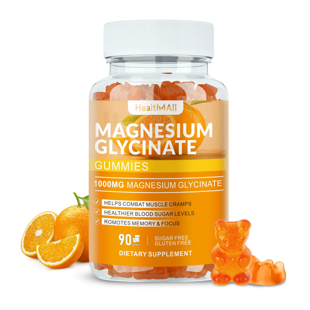 Health4All vegan, sugar-free gummies with natural orange flavor