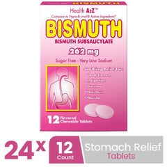 HealthA2Z Bismuth Subsalicylate tablet scene for everyday use.