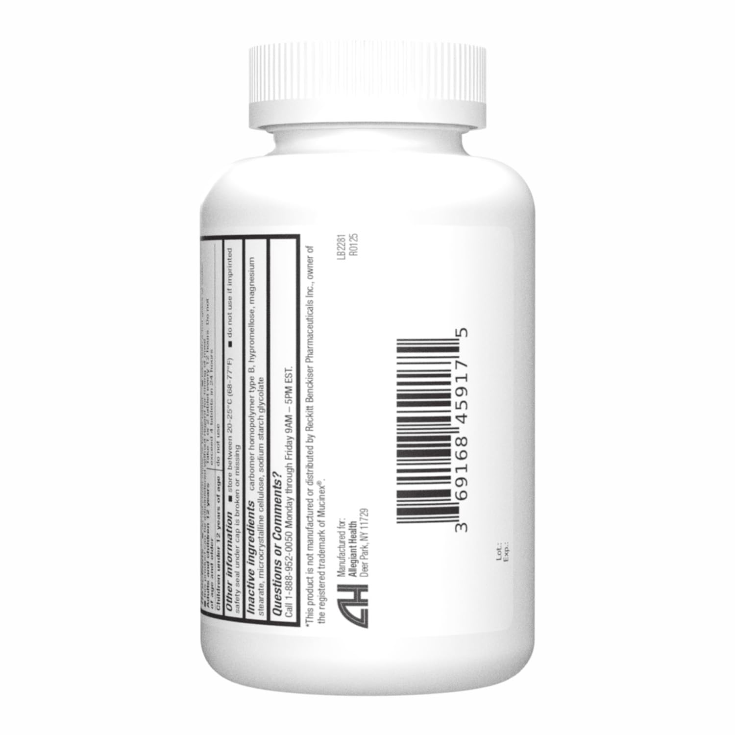 HealthA2Z Mucus Relief dosing scene illustrating easy daily use