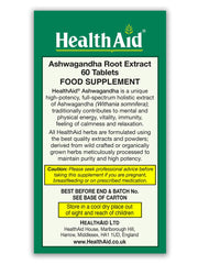 HealthAid Ashwagandha bottle stand, hero image, conveying daily energy support and restful nights.