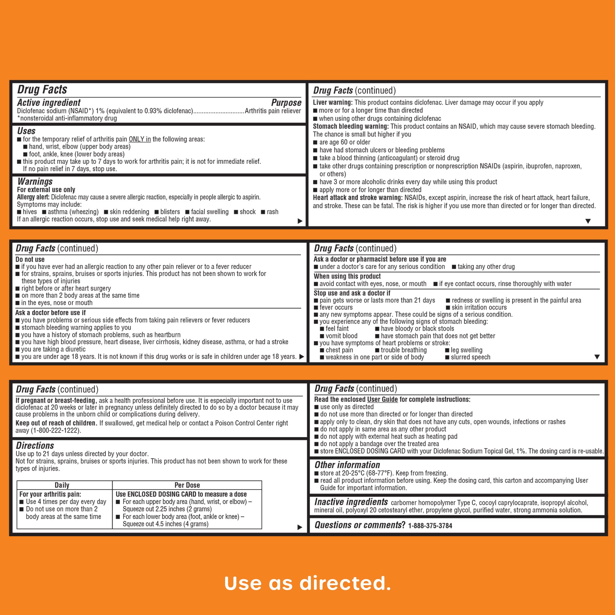 HealthCareAisle Diclofenac Gel twin-pack knee focus for targeted joint relief.