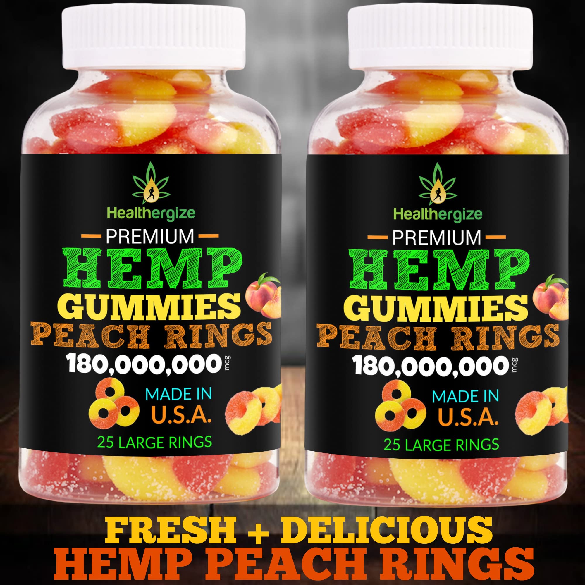 Healthergize gummies as part of evening routine to unwind.
