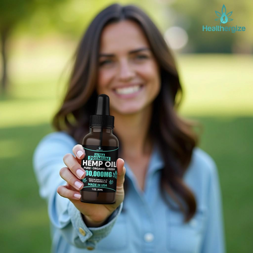 Three-pack box showing value and convenience for Hemp Seed Oil.